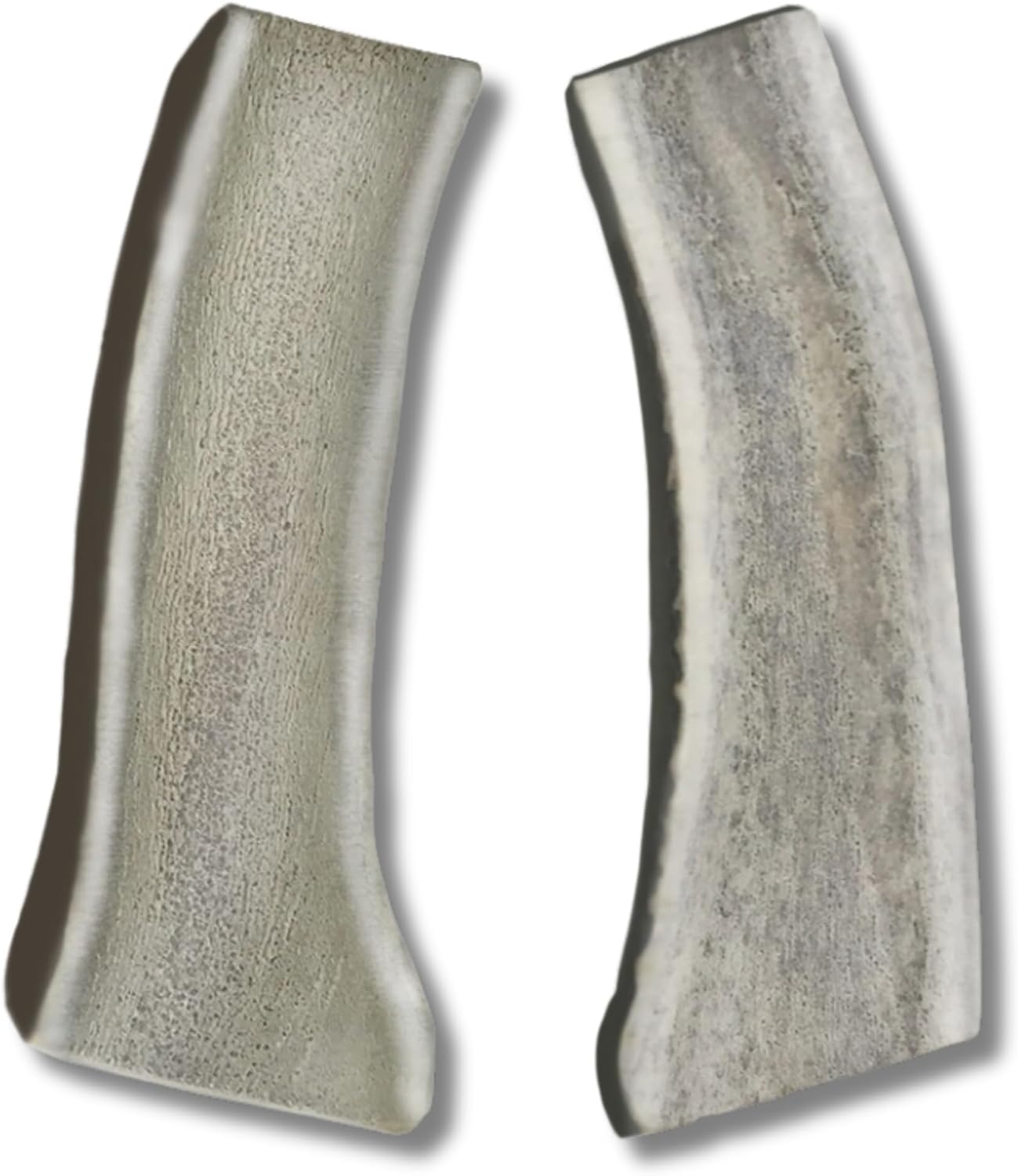 2 Pack - Large | Split Elk Antler Dog Chews