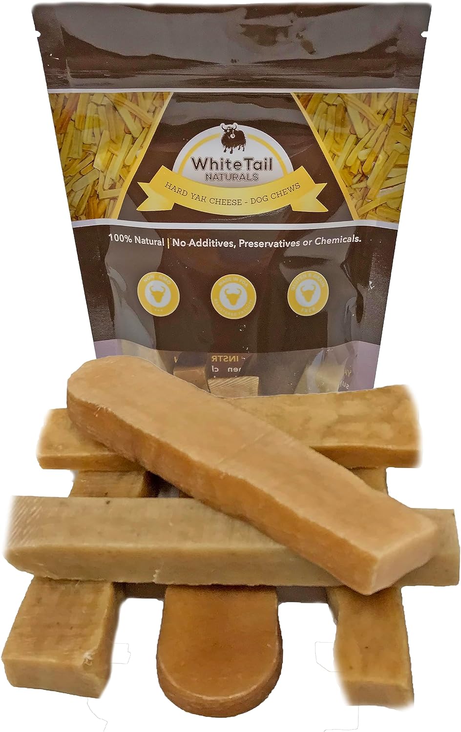 6 Pack- Small - Himalayan Yak Cheese Dog Chew