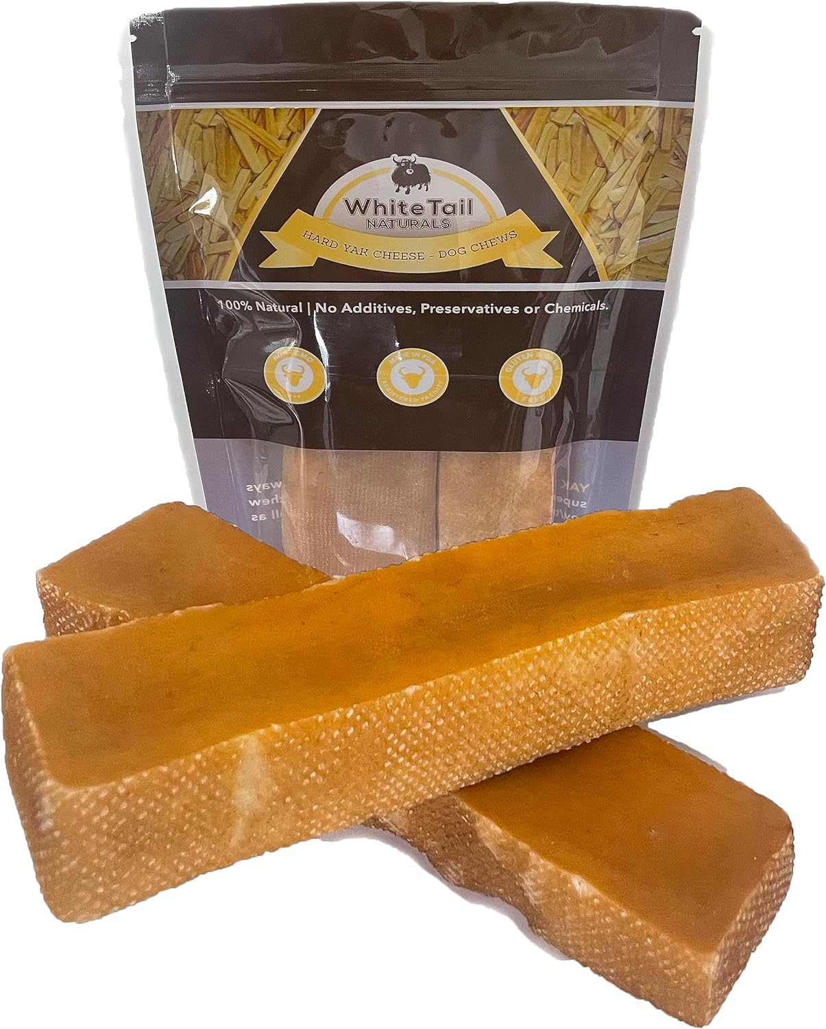 2 Pack XL - Extra Large - Himalayan Yak Cheese Dog Chew