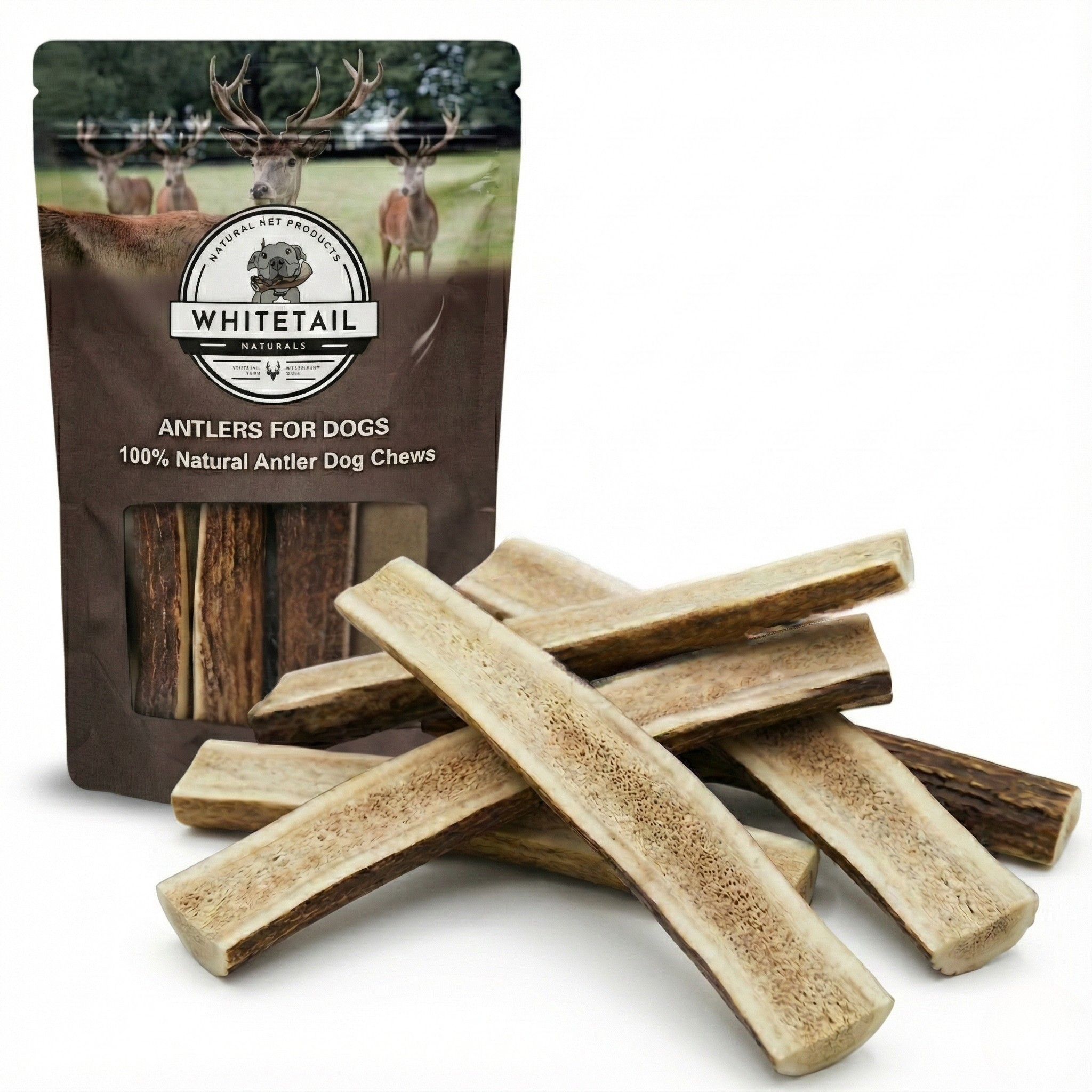 Bulk Split Elk Antler Dog Chews | Marrow Rich Value Packs | Texas Made